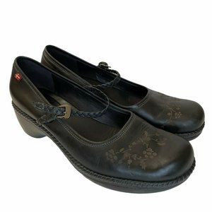 Ecco Sussex Mary Jane Clogs Comfort Shoe Size 41